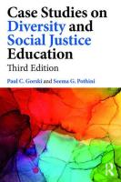 Case Studies on Diversity and Social Justice Education. Autor: Gorski Paul C., Pothini Seema G.. SmakLiter.pl Okładka książki Case Studies on Diversity and Social Justice Education