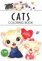 Okładka książki Cats. Kolorowanka