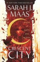 CC:House of Earth and Blood CC. Autor: Sarah J. Maas. SmakLiter.pl Okładka książki CC:House of Earth and Blood CC