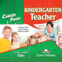 CD audio Kindergarten Teacher Career Paths Class. Autor: Rebecca Minor. SmakLiter.pl Okładka książki CD audio Kindergarten Teacher Career Paths Class