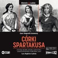 CD MP3 Córki Spartakusa. Autor: Liszewska Ewa, Liszewski Bogumił. SmakLiter.pl Okładka książki CD MP3 Córki Spartakusa