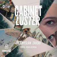 CD MP3 Gabinet luster. Autor: Przemysław Żarski. SmakLiter.pl Okładka książki CD MP3 Gabinet luster