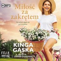 Okładka książki CD MP3 Miłość za zakrętem