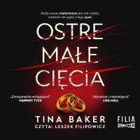 CD MP3 Ostre małe cięcia. Autor: Tina Baker. SmakLiter.pl Okładka książki CD MP3 Ostre małe cięcia