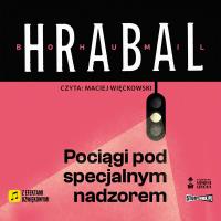 CD MP3 Pociągi pod specjalnym nadzorem. Autor: Hrabal Bohumil. SmakLiter.pl Okładka książki CD MP3 Pociągi pod specjalnym nadzorem