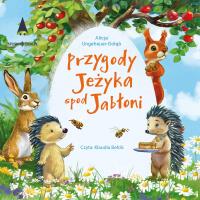 CD MP3 Przygody jeżyka spod jabłoni. Autor: Ungeheuer-Gołąb Alicja. SmakLiter.pl Okładka książki CD MP3 Przygody jeżyka spod jabłoni