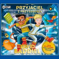 CD MP3 Przyjaciel z przyszłości. Autor: David  Baddiel. SmakLiter.pl Okładka książki CD MP3 Przyjaciel z przyszłości