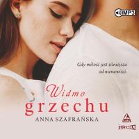 CD MP3 Widmo grzechu. Autor: Szafrańska Anna. SmakLiter.pl Okładka książki CD MP3 Widmo grzechu