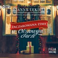 CD MP3 Zaczarowana zima w Olszowym Jarze. Autor: Joanna Tekieli. SmakLiter.pl Okładka książki CD MP3 Zaczarowana zima w Olszowym Jarze