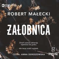 CD MP3 Żałobnica. Autor: Robert Małecki. SmakLiter.pl Okładka książki CD MP3 Żałobnica
