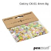 Opakowanie Cekiny 4mm 8g