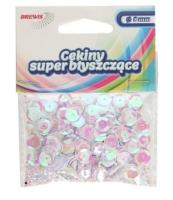 Cekiny 8mm super kolor. Wydawca: Brewis. SmakLiter.pl Opakowanie Cekiny 8mm super kolor