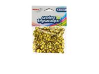 Cekiny błyszczące B 110 złoty. Wydawca: Brewis. SmakLiter.pl Opakowanie Cekiny błyszczące B 110 złoty