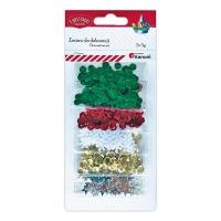 Opakowanie Cekiny Boże Narodzenie mix