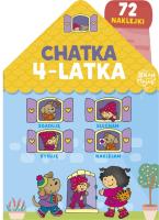 Chatka 4-latka. Autor: Lekan Elżbieta. SmakLiter.pl Okładka książki Chatka 4-latka