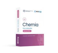 Chemia LO 1-4 Kurs maturalny online matura 2023+. Autor: Karol Dudek-Różycki, Michał Płotek, Tomasz Wichur. SmakLiter.pl Okładka książki Chemia LO 1-4 Kurs maturalny online matura 2023+