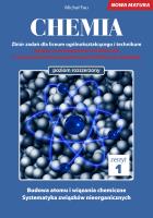 Chemia nowa matura zeszyt 1. Autor: Fau Michał. SmakLiter.pl Okładka książki Chemia nowa matura zeszyt 1