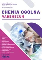 Chemia ogólna. Vademecum. Autor:   Praca zbiorowa. SmakLiter.pl Okładka książki Chemia ogólna. Vademecum