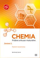 Chemia Próbne arkusze maturalne Zestaw 2. Poziom rozszerzony. Autor: Bartłomiej Górski. SmakLiter.pl Okładka książki Chemia Próbne arkusze maturalne Zestaw 2. Poziom rozszerzony