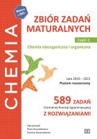 Chemia Zbiór zadań maturalnych Chemia nieorganiczna i organiczna Lata 2010–2022 część 2 poziom rozszerzony 589 zadań Centralnej Komisji Egzaminacyjnej z rozwiązaniami. Autor: Piotr Kosztołowicz, Dorota Kosztołowicz. SmakLiter.pl Okładka książki Chemia Zbiór zadań maturalnych Chemia nieorganiczna i organiczna Lata 2010–2022 część 2 poziom rozszerzony 589 zadań Centralnej Komisji Egzaminacyjnej z rozwiązaniami