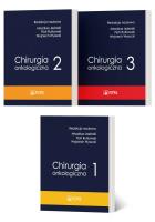 Chirurgia onkologiczna. Tom 1-3. Autor: Arkadiusz Jeziorski (red.), Rutkowski Piotr, Wysocki Wojciech. SmakLiter.pl Okładka książki Chirurgia onkologiczna. Tom 1-3