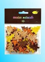 Choinki z pianki brokatowej kolorowe 60szt. Wydawca: Galeria Hobby. SmakLiter.pl Opakowanie Choinki z pianki brokatowej kolorowe 60szt