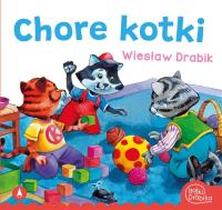 Chore kotki. Autor: Drabik Wiesław. SmakLiter.pl Okładka książki Chore kotki