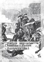 Okładka książki Chruślina Żyrzyn - Fajsławice 1863