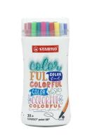 Cienkopis Point 88 Colorful 30 kolorów STABILO. Wydawca: Stabilo. SmakLiter.pl Opakowanie Cienkopis Point 88 Colorful 30 kolorów STABILO