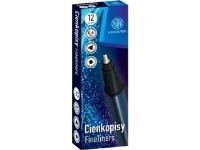 Opakowanie Cienkopis trójkątny czarny (12szt) ASTRA