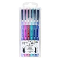 Opakowanie Cienkopisy Le Pen Flex Jewel 6 kolorów