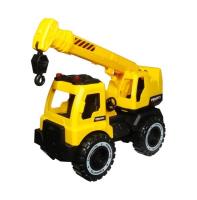 Opakowanie Ciężarówka budowlana z dźwigiem