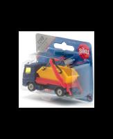 Ciężarówka LKW z podnośnikiem hakowym Siku 12 S1298. Wydawca: Trefl PAP. SmakLiter.pl Opakowanie Ciężarówka LKW z podnośnikiem hakowym Siku 12 S1298