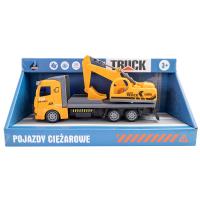 Opakowanie Ciężarówka z koparką
