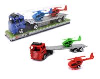 Opakowanie Cieżarówka z lawetą i pojazdami mix