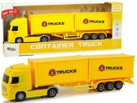 Opakowanie Ciężarówka z napędem frykcyjnym zółta