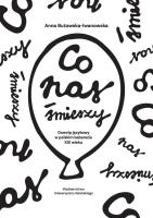 Co nas śmieszy. Autor: Anna Butowska-Iwanowska. SmakLiter.pl Okładka książki Co nas śmieszy