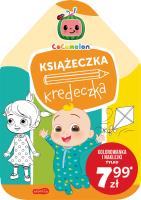Cocomelon. Książeczka kredeczka. Autor: Opracowanie zbiorowe. SmakLiter.pl Okładka książki Cocomelon. Książeczka kredeczka