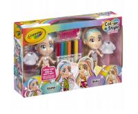 Colour&Style Tęczowe bliźniaczki CRAYOLA. Wydawca: Crayola. SmakLiter.pl Opakowanie Colour&Style Tęczowe bliźniaczki CRAYOLA