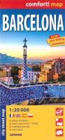 Comfort! map Barcelona 1:20 000 w.2025. Autor:   Praca zbiorowa. SmakLiter.pl Okładka książki Comfort! map Barcelona 1:20 000 w.2025