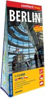 Comfort map Berlin - city street map 1:15 000 lam. Autor:   Praca zbiorowa. SmakLiter.pl Okładka książki Comfort map Berlin - city street map 1:15 000 lam
