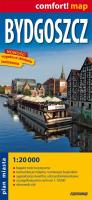 Comfort!map Bydgoszcz 1:20 000 laminat. Autor:   Praca zbiorowa. SmakLiter.pl Okładka książki Comfort!map Bydgoszcz 1:20 000 laminat