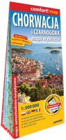 Comfort! map Chorwacja i Czarnogóra 1:300 000. Autor: Opracowanie zbiorowe. SmakLiter.pl Okładka książki Comfort! map Chorwacja i Czarnogóra 1:300 000