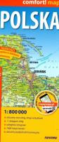 Okładka książki Comfort! map Polska 1:800 000 w.2022