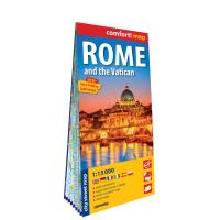 Comfort!map Rome and the Varican 1:15 000 w.2025. Autor:   Praca zbiorowa. SmakLiter.pl Okładka książki Comfort!map Rome and the Varican 1:15 000 w.2025