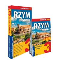 Okładka książki Comfort! map Rzym... 3w1 przewodnik + atlas + mapa