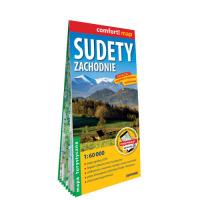 Comfort! map Sudety Zachodnie 1:60 000 w.2023. Autor:   Praca zbiorowa. SmakLiter.pl Okładka książki Comfort! map Sudety Zachodnie 1:60 000 w.2023