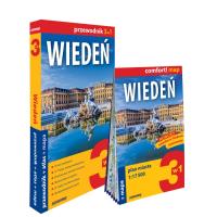 Okładka książki Comfort! map Wiedeń 3w1 przewodnik+atlas+mapa