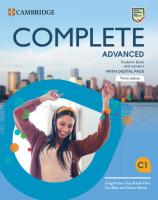 Okładka książki Complete Advanced Student's Book with Answers with Digital Pack