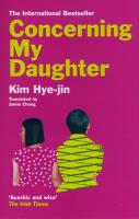 Concerning My Daughter. Autor: Hye-jin Kim. SmakLiter.pl Okładka książki Concerning My Daughter